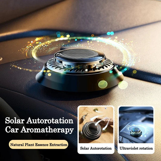 Solar Powered Rotating Car Air Diffuser