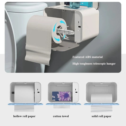 Automatic Wall Mounted Toilet Paper Dispenser 