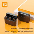 Wireless Lavalier Microphone with Charger Case