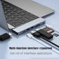 Multiport USB-C Hub 4K HDMI Adapter for Macbook